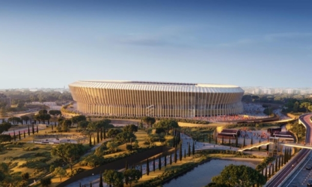 Nuovo stadio della Roma, via libera della Giunta: un progetto da un miliardo e mezzo