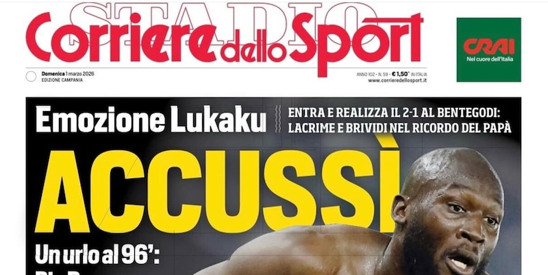 L’omaggio a Sal Da Vinci nell’edizione Campania del Corriere dello Sport 4 L’omaggio a Sal Da Vinci nell’edizione Campania del Corriere dello Sport