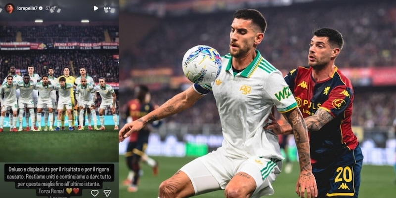 Pellegrini scrive ai tifosi dopo il rigore causato in Genoa-Roma: "Ora restiamo uniti" 3 Pellegrini scrive ai tifosi dopo il rigore causato in Genoa-Roma: "Ora restiamo uniti"