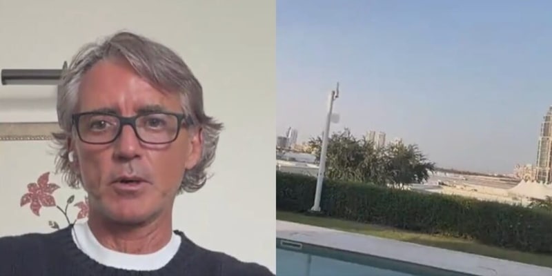 Mancini racconta la paura a Doha: "Ho sentito le esplosioni. Mi ha chiamato mia mamma..." 1 Mancini racconta la paura a Doha: "Ho sentito le esplosioni. Mi ha chiamato mia mamma..."