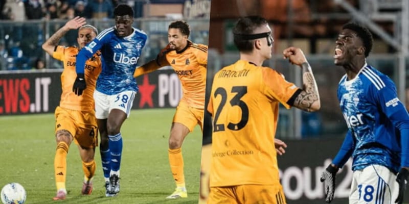 Bufera espulsione Wesley, Diao pubblica la foto su Instagram e i romanisti impazziscono: "Simulatore..." 3 Bufera espulsione Wesley, Diao pubblica la foto su Instagram e i romanisti impazziscono: "Simulatore..."