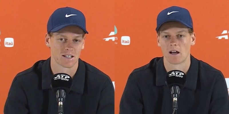 Sinner si sbriga per tifare l'Italia: la risposta ai giornalisti scatena i social 2 Sinner si sbriga per tifare l'Italia: la risposta ai giornalisti scatena i social