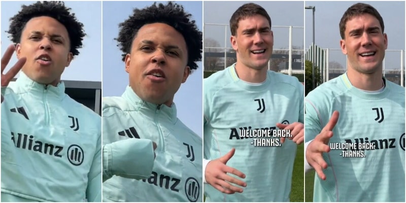 McKennie festeggia il rinnovo con la Juve: la battuta e poi "l'apparizione" di Vlahovic 3 McKennie festeggia il rinnovo con la Juve: la battuta e poi "l'apparizione" di Vlahovic