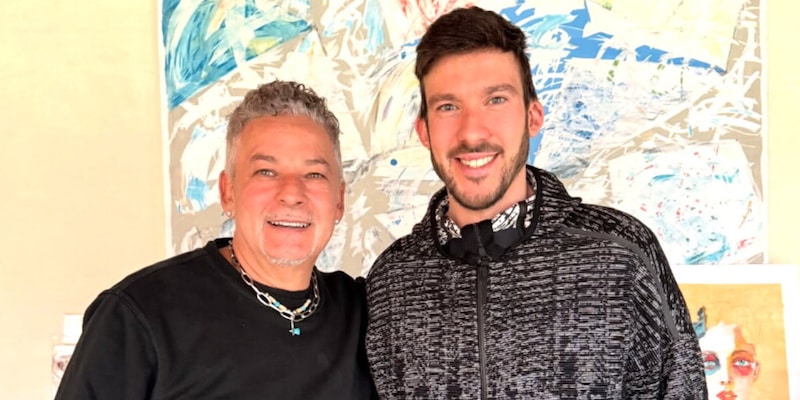 Baggio e Davide Ghiotto, che incontro tra campioni e compaesani: spunta anche il like di Totti