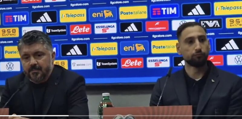 Gattuso: "Rispettiamo la Bosnia. Il loro ct parla di pulman, ma gioca a poker...". Poi si emoziona per Dzeko 3 Gattuso: "Rispettiamo la Bosnia. Il loro ct parla di pulman, ma gioca a poker...". Poi si emoziona per Dzeko