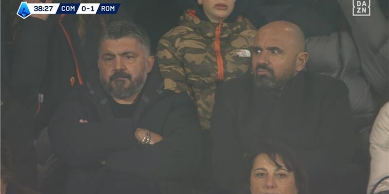 Gattuso in tribuna per Como-Roma: gli osservati speciali in vista del playoff Mondiale