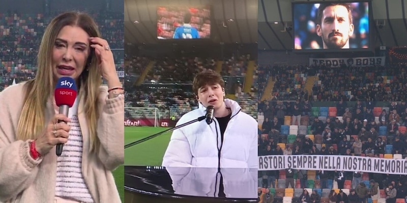 Il ricordo da brividi per Davide Astori prima di Udinese-Fiorentina: lacrime e commozione non solo tra i tifosi 2 Il ricordo da brividi per Davide Astori prima di Udinese-Fiorentina: lacrime e commozione non solo tra i tifosi