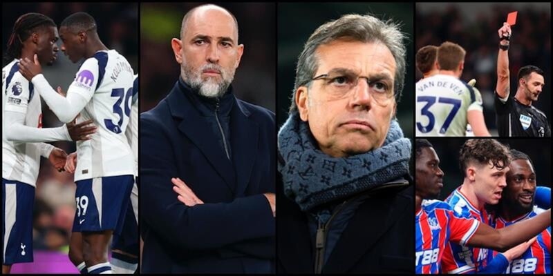 Disastro Tudor davanti a Giuntoli: il Tottenham affonda e la retrocessione &egrave; un incubo reale