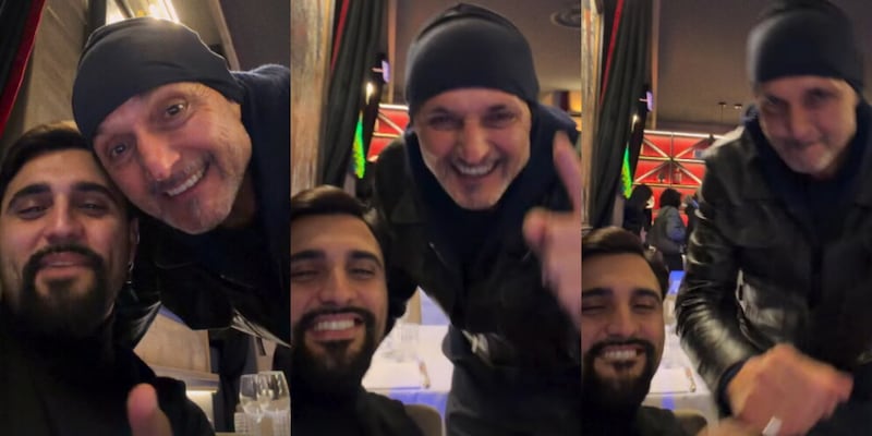 Spalletti scatenato sui social: canta e balla "Per sempre sì" insieme al figlio di Sal Da Vinci 4 Spalletti scatenato sui social: canta e balla "Per sempre sì" insieme al figlio di Sal Da Vinci