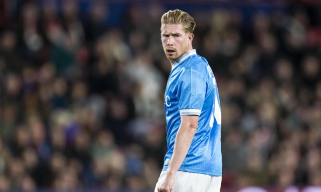 Napoli, De Bruyne da oggi torna in gruppo. E può essere subito a disposizione