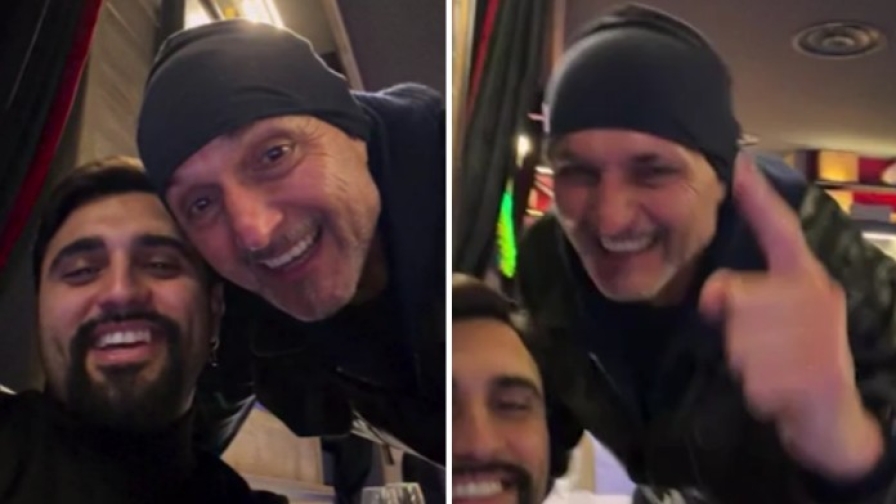 VIDEO Juventus, che Spalletti! Canta "Per sempre sì" con il figlio di Sal Da Vinci