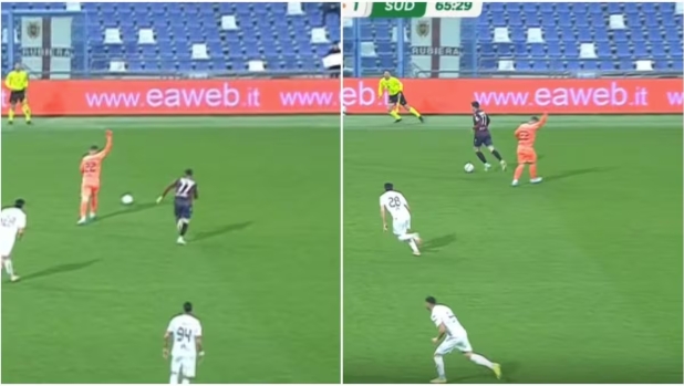 Fumagalli come Di Canio: il portiere avversario si fa male e lui, invece di far gol, ferma il gioco 2 Fumagalli come Di Canio: il portiere avversario si fa male e lui, invece di far gol, ferma il gioco