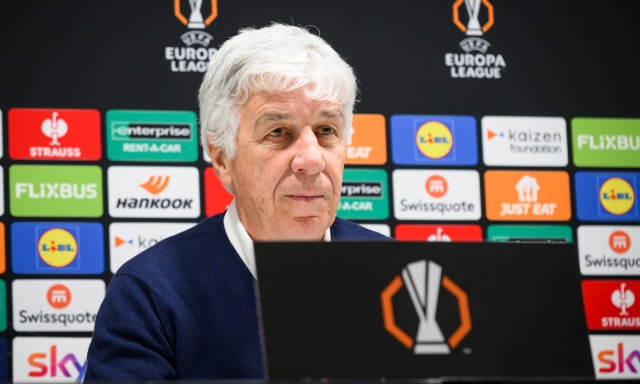 Gasperini: "Europa League o quarto posto? Tutti e due". E Svilar: "L'obiettivo è alzare il trofeo"