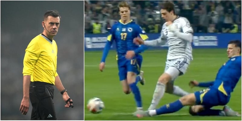 Turpin, un errore gravissimo: Muharemovic su Palestra era da rosso! 4 Turpin, un errore gravissimo: Muharemovic su Palestra era da rosso!