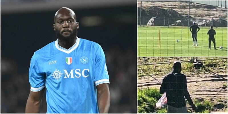 Napoli, Lukaku torna in campo: le foto dell'allenamento in Belgio 2 Napoli, Lukaku torna in campo: le foto dell'allenamento in Belgio