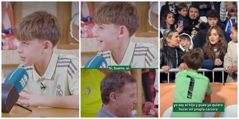 Martìn Casillas, il figlio di Iker e Sara Carbonero, a 12 anni strega la Spagna: "Ma non paragonatemi a papà..." 2 Martìn Casillas, il figlio di Iker e Sara Carbonero, a 12 anni strega la Spagna: "Ma non paragonatemi a papà..."