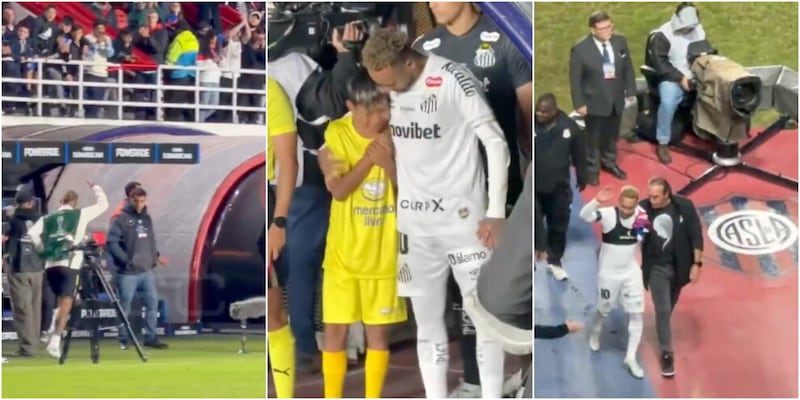 Neymar show in Argentina, il tributo dei tifosi del San Lorenzo e il messaggio ad Ancelotti: "Voglio i Mondiali"