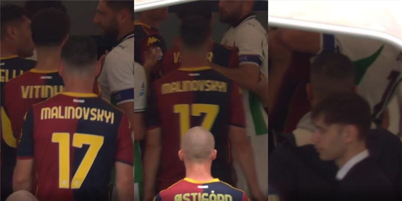 Rissa tra Berardi e Ellertsson nel tunnel, Sassuolo e Genoa rientrano in dieci: cosa è successo 2 Rissa tra Berardi e Ellertsson nel tunnel, Sassuolo e Genoa rientrano in dieci: cosa è successo