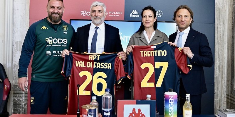 Il Genoa presenta la pre season 26/27 in Val di Fassa