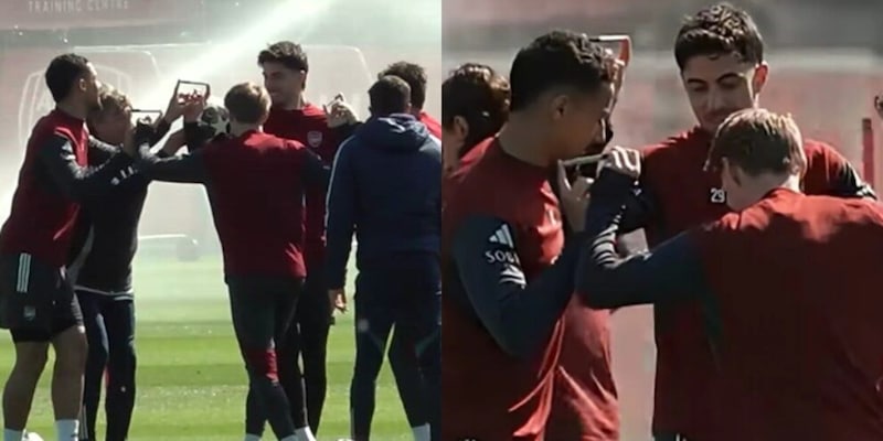 L'ultima "diavoleria" dell'Arsenal: Arteta tira fuori i pennarelli in allenamento e i calciatori... 4 L'ultima "diavoleria" dell'Arsenal: Arteta tira fuori i pennarelli in allenamento e i calciatori...