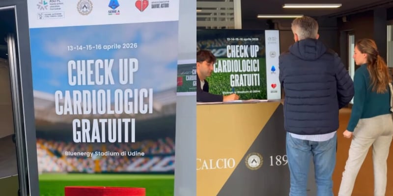 Udinese, screening cardiologici gratuiti in collaborazione con l'Associazione Davide Astori: l'iniziativa 2 Udinese, screening cardiologici gratuiti in collaborazione con l'Associazione Davide Astori: l'iniziativa