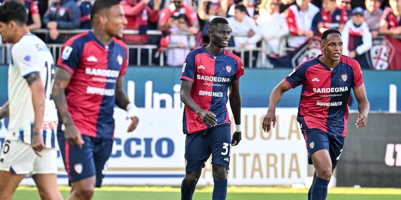 Cagliari, colpo in casa: 3-2 all'Atalanta, Mendy super show