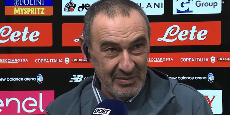 Sarri incorona Motta: "Sui rigori ha numeri impressionanti. La Lazio ha meritato la finale"