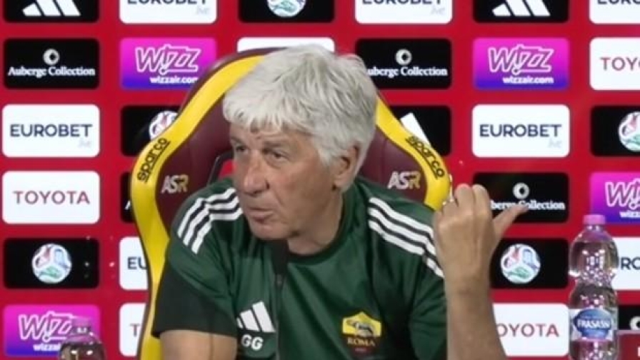 Gasperini: "Ranieri? Non partecipo alla macchina del fango. Con Massara invece..."