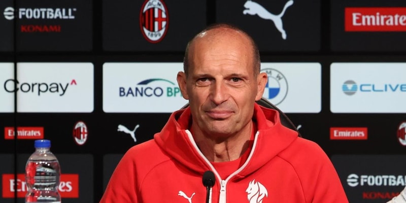 Allegri: "Milan in piena lotta Champions. Societ&agrave;? Non mi sono mai sentito solo"