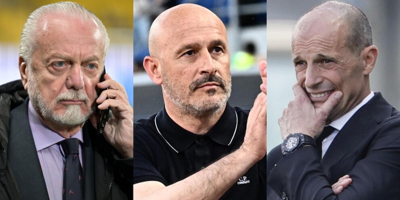 De Laurentiis e Manna incontrano gli agenti di Italiano a Roma: corsa a due con Allegri per la panchina del Napoli 2 De Laurentiis e Manna incontrano gli agenti di Italiano a Roma: corsa a due con Allegri per la panchina del Napoli