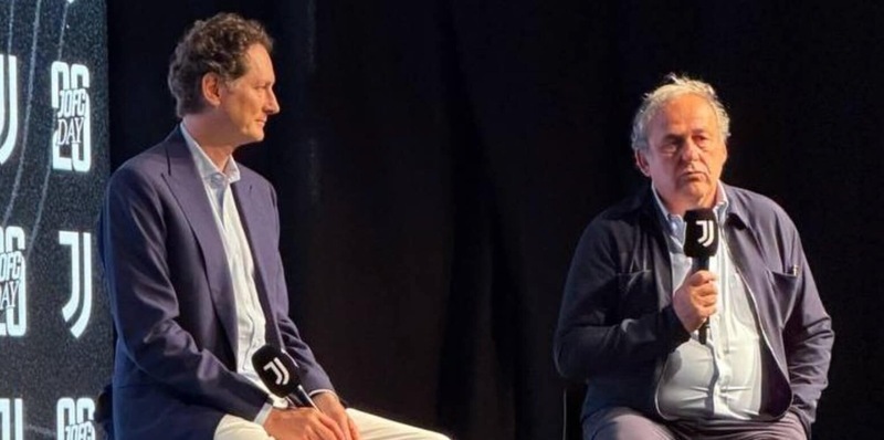 Elkann, Platini e la Juve: "Anni estremamente difficili. Solo cos&igrave; possono succedere cose belle"