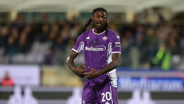 Fiorentina, Kean assente contro la Roma: sta per diventare papà