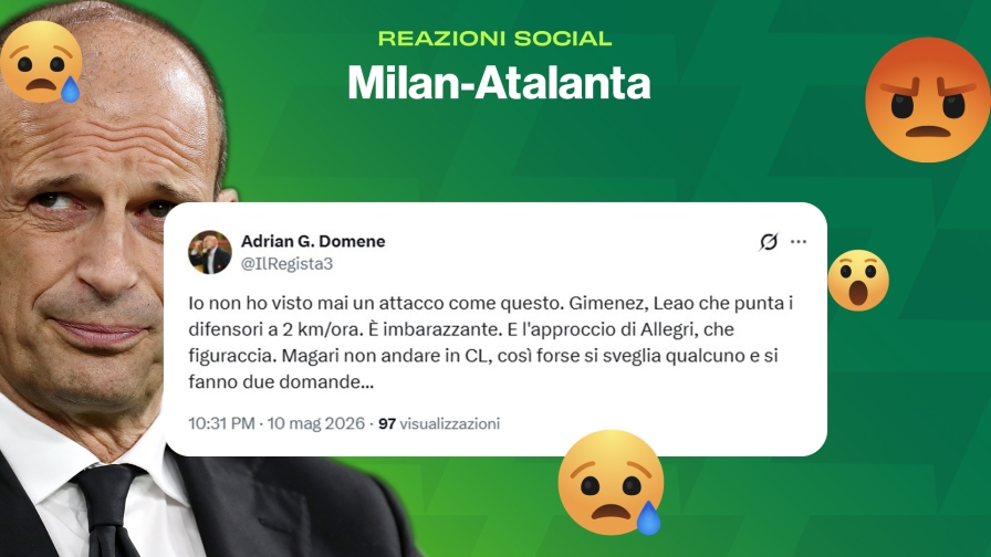 Dalle critiche ad Allegri a quelle agli attaccanti: Milan, tifosi furiosi sui social 4 Dalle critiche ad Allegri a quelle agli attaccanti: Milan, tifosi furiosi sui social