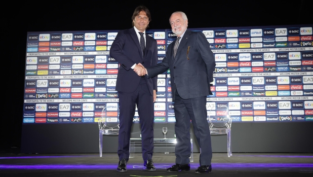 Conte-De Laurentiis e quei finali di stagione sempre a nervi tesi 4 Conte-De Laurentiis e quei finali di stagione sempre a nervi tesi