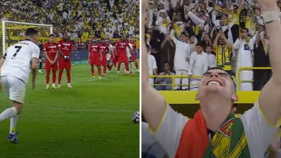 Ronaldo scoppia in lacrime dopo il titolo con l’Al-Nassr: gol su punizione e festa finale 4 Ronaldo scoppia in lacrime dopo il titolo con l’Al-Nassr: gol su punizione e festa finale