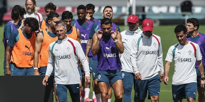 Altro che resort: Portogallo tradito dal meteo. Fuga dalla spiaggia per Ronaldo e compagni&nbsp;