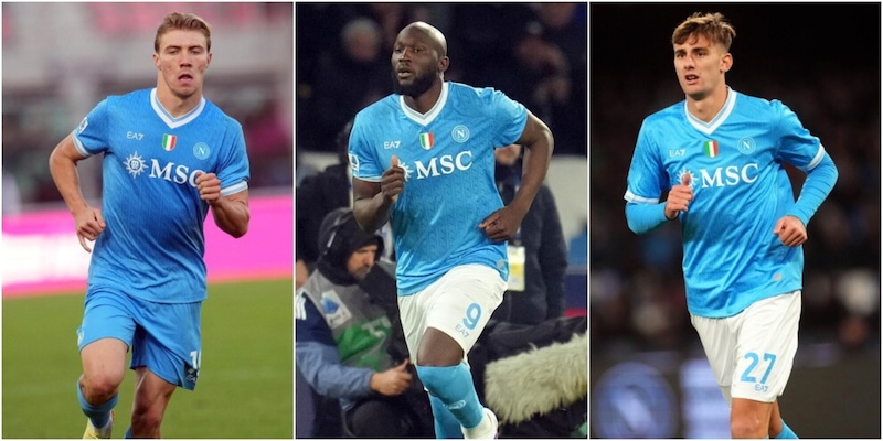 Napoli, incertezza in attacco: Hojlund sarà il faro di Allegri, Lukaku in dubbio e Lucca va in ritiro 3 Napoli, incertezza in attacco: Hojlund sarà il faro di Allegri, Lukaku in dubbio e Lucca va in ritiro