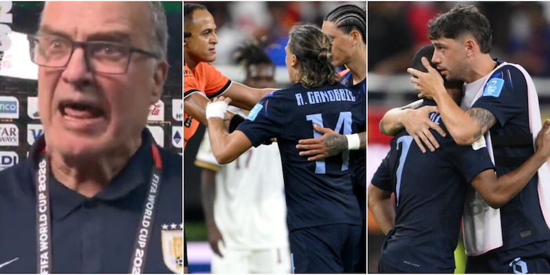 Polveriera Uruguay, nervi tesi dopo l&rsquo;eliminazione dal Mondiale: Bielsa urla, Canobbio furioso. E Valverde...