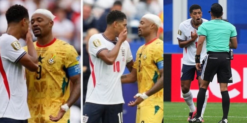 Bellingham accende la polemica per le parole dette ad Ayew con la mano davanti, ma le nuove regole del Mondiale... 2 Bellingham accende la polemica per le parole dette ad Ayew con la mano davanti, ma le nuove regole del Mondiale...