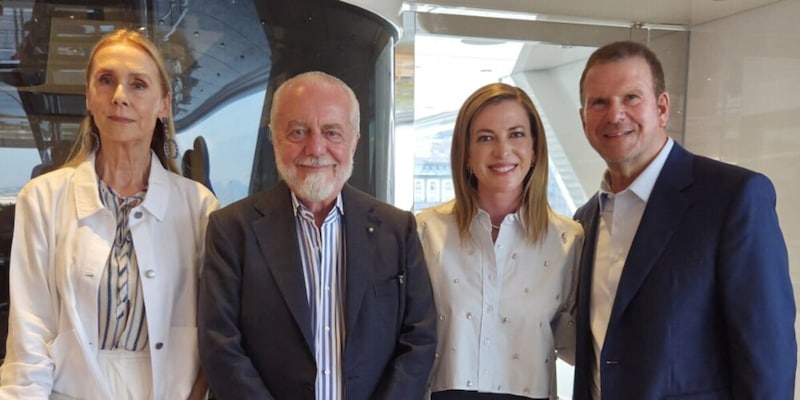 De Laurentiis: "Allegri? Non se ne pu&ograve; parlare. Dobbiamo migliorare in Europa"