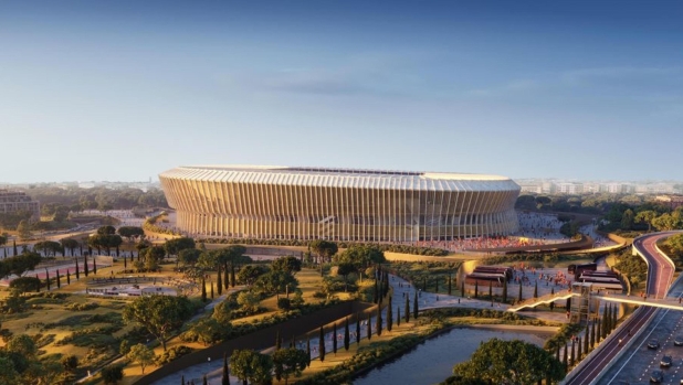 Roma, il nuovo stadio avanza: firmata l'ordinanza per un iter accelerato