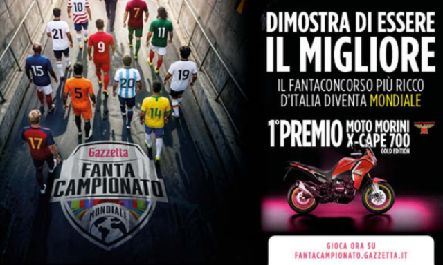 Fantacampionato Mondiale, in palio un montepremi da sogno: ecco tutti i premi