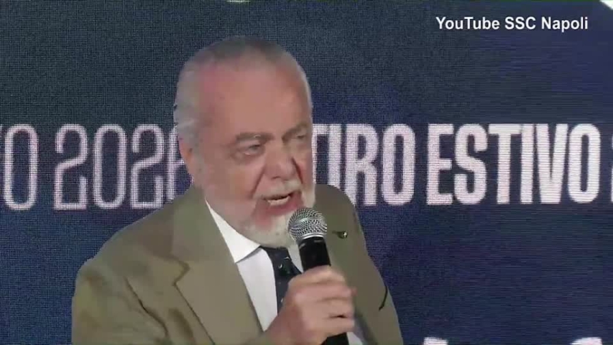De Laurentiis senza filtri: "De Bruyne e Lukaku via? Il mondo è pieno di giocatori"