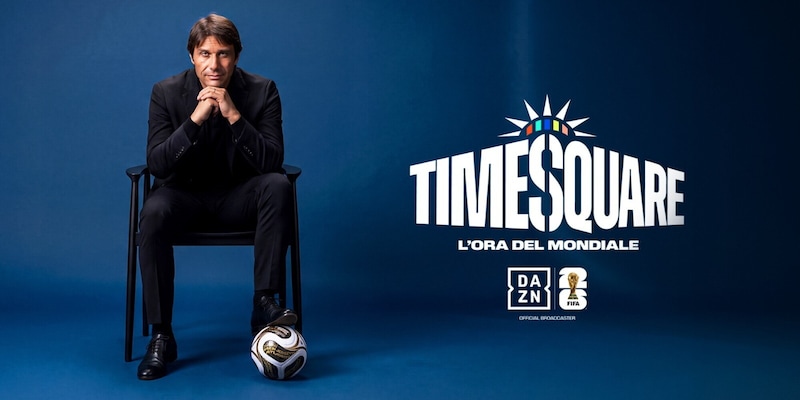Conte super ospite su Dazn: parlerà prima della finale del Mondiale, l'orario 3 Conte super ospite su Dazn: parlerà prima della finale del Mondiale, l'orario