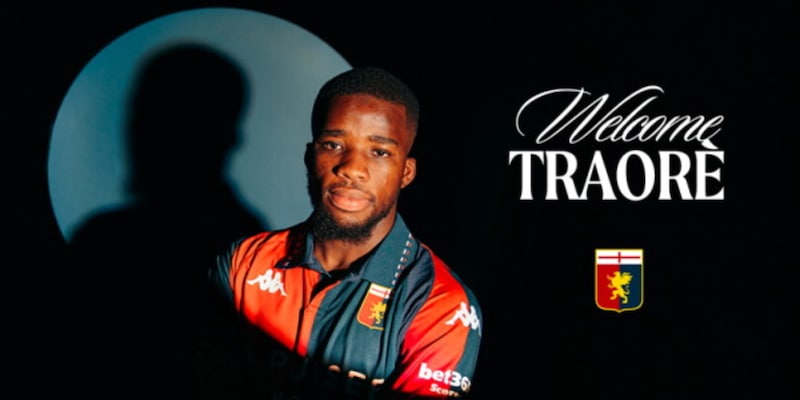 ⁠Genoa, ufficiale l'arrivo di Traor&egrave;: il comunicato e i dettagli