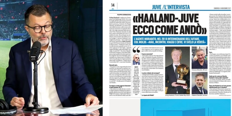 Haaland alla Juve, il grande rimpianto e la vera storia. Se solo Marotta si fosse preso un rischio...