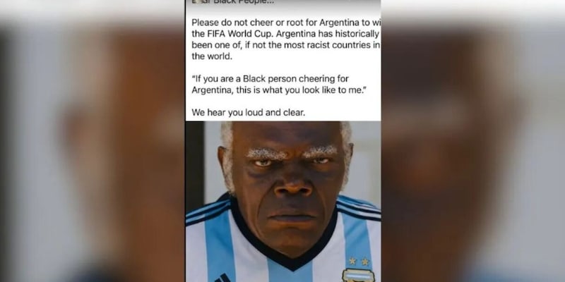 "Argentina razzista", il duro messaggio dell'attore Samuel L. Jackson scatena il caos
2 "Argentina razzista", il duro messaggio dell'attore Samuel L. Jackson scatena il caos