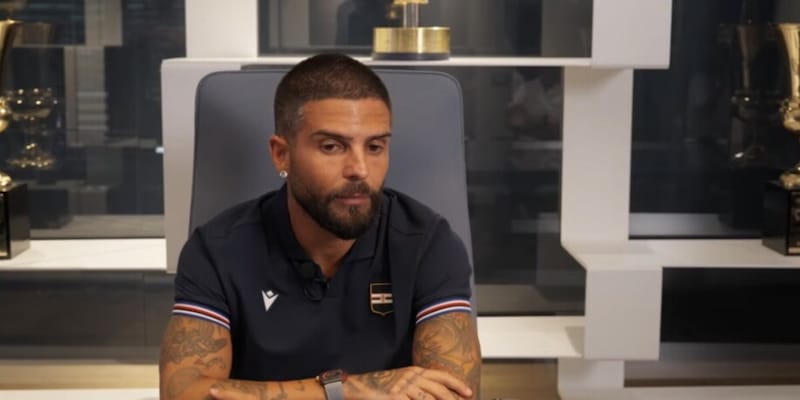 Insigne si presenta: &ldquo;Sampdoria, in Serie A insieme&rdquo;