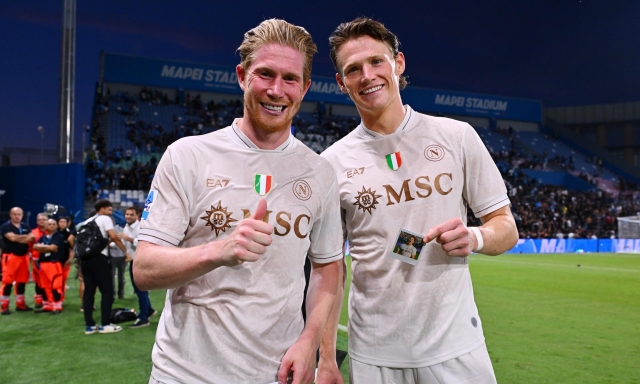 Napoli, riecco McTominay e De Bruyne: Allegri ora può contare anche sui due big