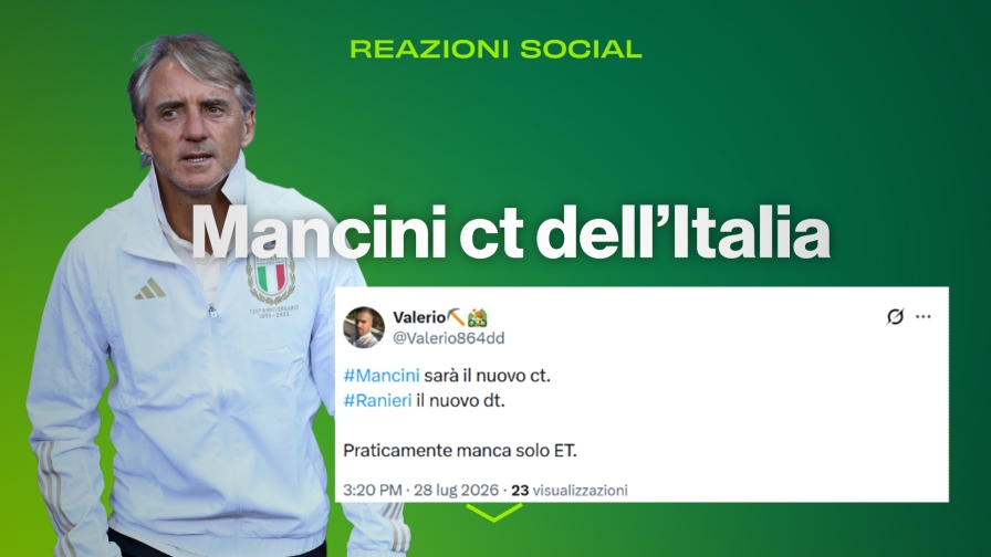 Mancini nuovo ct, l'ironia social: "Ora tornano Pafundi e Gnonto" 1 Mancini nuovo ct, l'ironia social: "Ora tornano Pafundi e Gnonto"